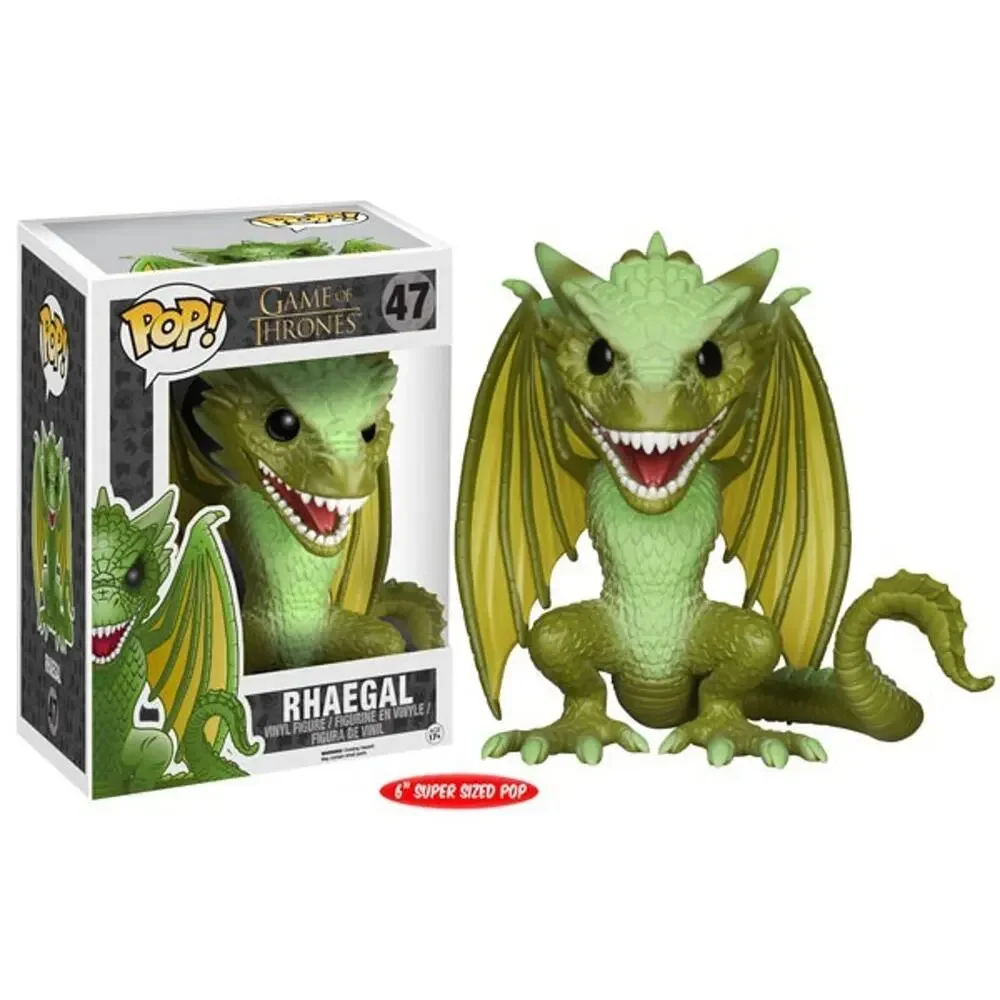 Funko POP! Television Game of Thrones Rhaegal Supersized #47 NOT MINT - Picture 7 of 7